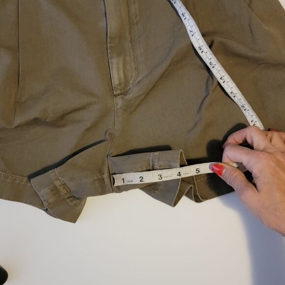 AGOLDE Womens Becker Chino Shorts Size 26 Neutral Hipster Modern Y2K Old Money - Picture 7 of 7
